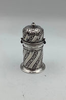 Engelsk Henry Matthews Sterling Sølv Sukkerstrøbøsse fra 1922