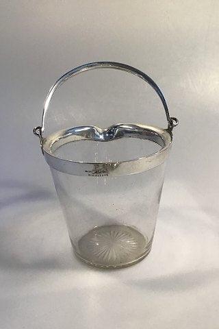 Engelsk Isspand med Sterling Sølvbesætning