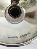 Et par Hans Hansen Sterling Sølv Lysestager designet af Karl Gustav Hansen No 511