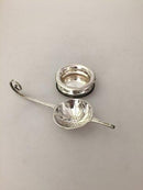 Evald Nielsen Tea Strainer in Silver