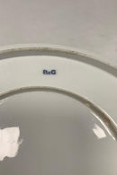 Bing og Grøndahl Art Nouveau Valmue Stel Rundt Fad