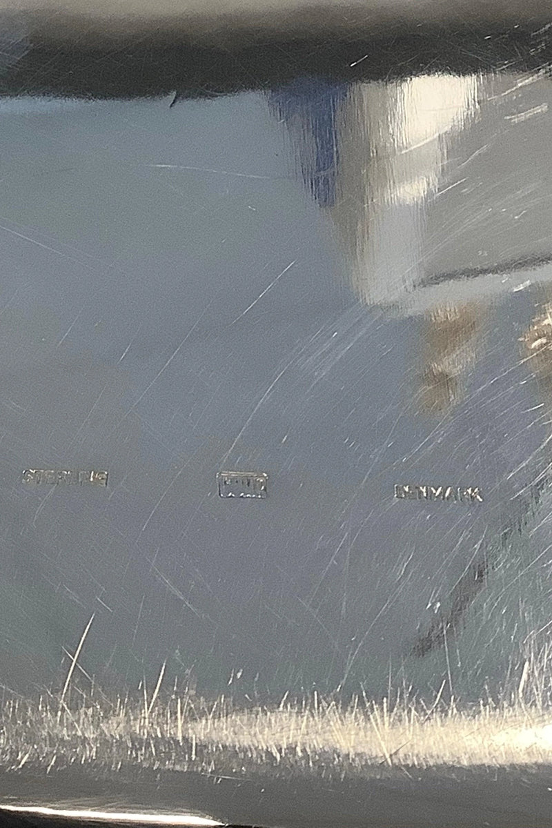 Cohr Hans Bunde Sterling Sølv Fad