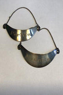 Flaskeskilt i sølv "Portvin"