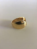 Georg Jensen 18K Gold Nanna Ditzel Ring No 100 / 1100