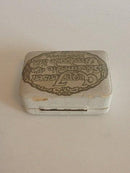 Georg Jensen Box für Ohrringe oder Manschettenknöpfe. Sehr selten.