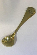 Georg Jensen Jahreslöffel 1996 aus vergoldetem Sterlingsilber mit Emaille