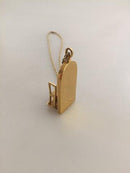 Georg Jensen Pendelleuchte aus vergoldeter Bronze No Sunshine & Night" von Ole Bent Petersen