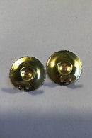 Georg Jensen Gilt Sterling Silver Ear Clip（ジョージ ジェンセン ギルト スターリング シルバー イヤクリップ