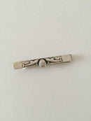 Georg Jensen Sterling Silver Tie Pin with Dolphins No 73 (ジョージ ジェンセン スターリングシルバー タイピン ドルフィン)