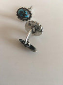 ジョージ ジェンセン シルバー カフス No 26（ターコイズ・ストーン付