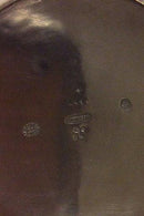 1915-1925年乔治-延森银质茶壶，带木柄，编号34