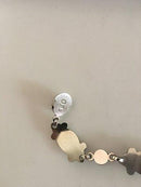 ジョージ ジェンセン スターリング シルバー ブレスレット ムーンストーン No.11