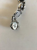Georg Jensen Sterling Silver Bracelet No 10 with Silverstone