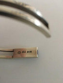 Georg Jensen Sterling Silver ブレスレット No 31B （ブルーオーナメント付き
