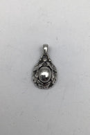 Georg Jensen Sterling Sølv Årssmykke Vedhæng 1997.