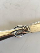 Georg Jensen纯银Brevåbner 128号，手柄为象牙色。