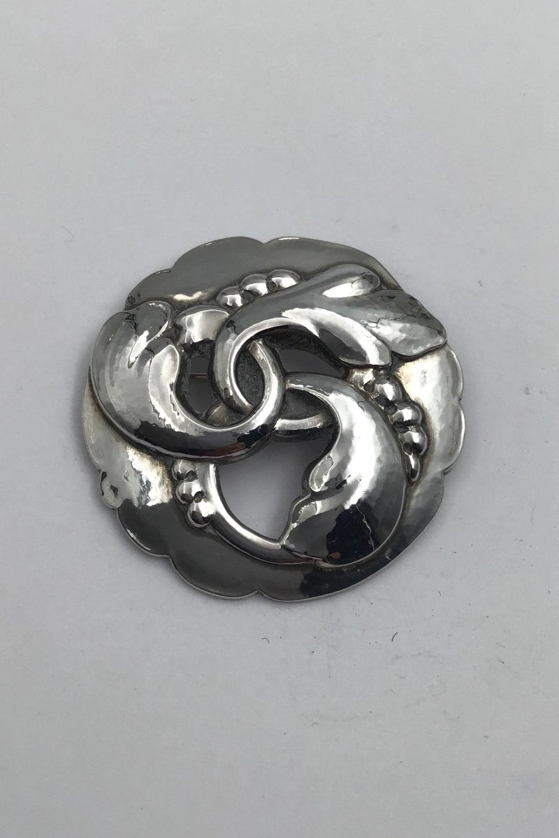 Georg Jensen Sterling Sølv Broche No. 20