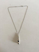 Georg Jensen Sterling Sølv Cava Halskæde