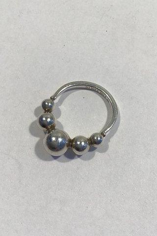 ジョージ ジェンセン スターリング シルバー グレープ スリム リング No 551 F