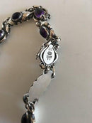 ジョージ ジェンセン スターリング シルバー ネックレス アメジスト No 57