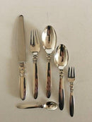 ジョージ ジェンセン スターリングシルバー カクタス カトラリーセット 12人用 72ピース。