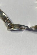 Georg Jensen Sterling Sølv Leddelt Halskæde No 283C