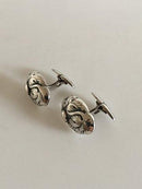 Georg Jensen Sterling Silver Cuff Links No 10