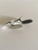 ジョージ ジェンセン スターリング シルバー カフスボタン 70号（ブル）。