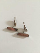 Georg Jensen Sterling Silver カフスボタン No 95