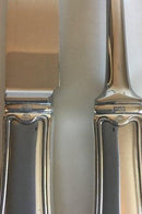 Georg Jensen Gabelset aus Sterlingsilber und Edelstahl mit Doppelzinken