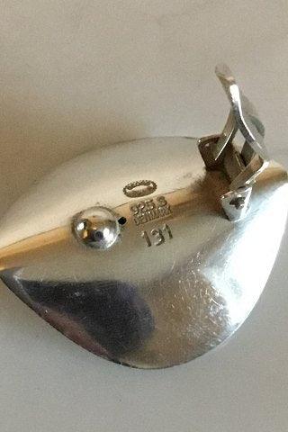 Georg Jensen Sterling Silber Ohrclip Nr. 131
