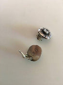 ジョージ ジェンセン スターリング シルバー イヤリング（クリップ）No36 ムーンストーン付