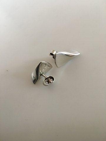 Georg Jensen Sterling Sølv Øreringe (Stik) No. 116A af Edvard Kindt-Larsen