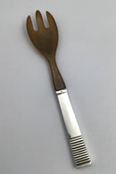 Georg Jensen Sterling Silver Relief Salad Fork No. 342B (Horn)