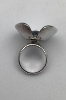 Georg Jensen Sterling Sølv Ring No. 206 Hæmatit