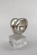 Georg Jensen Sterling Sølv Ring No. 501 Curve