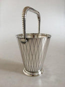 Georg Jensen Sterling Silver Sigvard Bernadotte Ice Bucket No 819D（ジョージ ジェンセン スターリング シルバー シグバード ベルナドッテ アイスバケット No 819D
