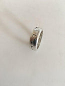 Georg Jensen Sterling Sølv Todelt Fusionsring  No 368