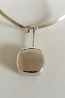 Georg Jensen Sterling Silver Torun Necklace No 168 with Pendant No 306