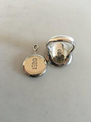 Georg Jensen Sterling Silber Torun Ring Nr. 350 und Anhänger Nr. 207