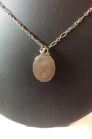 Georg Jensen Sterlingsilber-Anhänger mit Bernstein