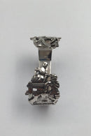 H.C. Andersen Eventyr Horsens Sølv Servietring