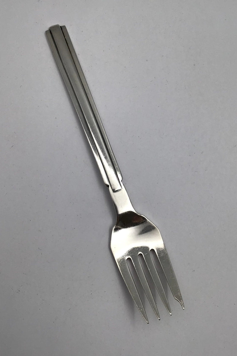 Hans Hansen Arvesølv No. 18 Sterling Sølv Salatgaffel