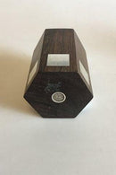 Hans Hansen Palisander og Sterling Sølv Sekskantet Lighter