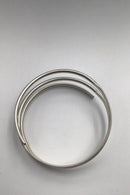 Hans Hansen Sterling Sølv Moderne Armring