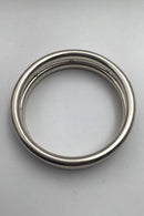 Hans Hansen Sterling Sølv Moderne Dobbelt Armring