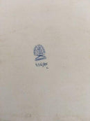 Herend匈牙利中国花束绿色服务盘