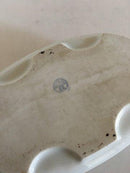 Heubach Art Nouveau Oval Blomster Bassin Vase