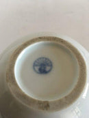 Heubach Art Nouveau Vase med Sommerfugle motiv