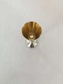 Hingelberg Trinkglas in Sterling Silber auf hohem Fuß